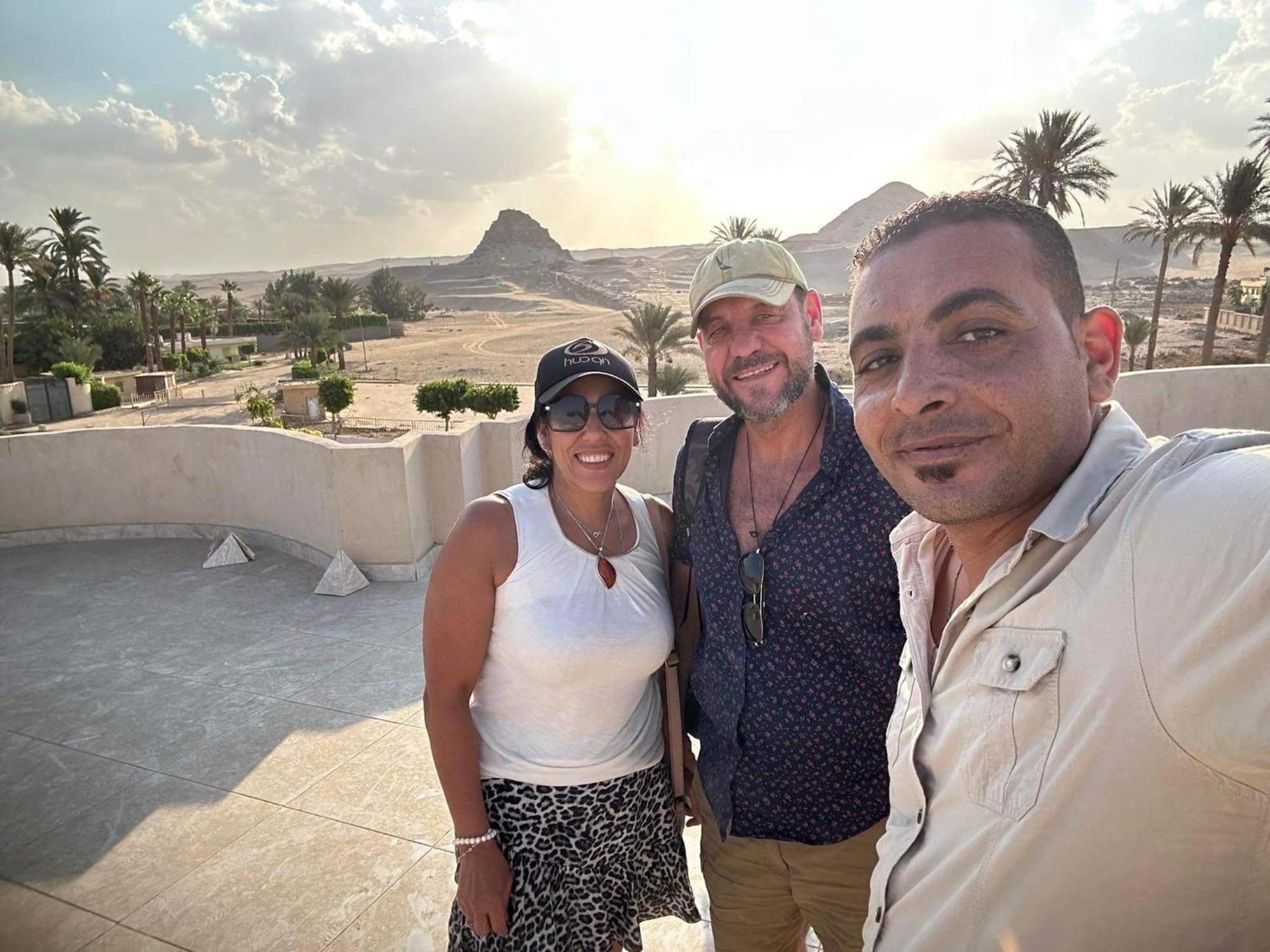 El Hawamdeya Sunset Guesthouse Abusir מראה חיצוני תמונה