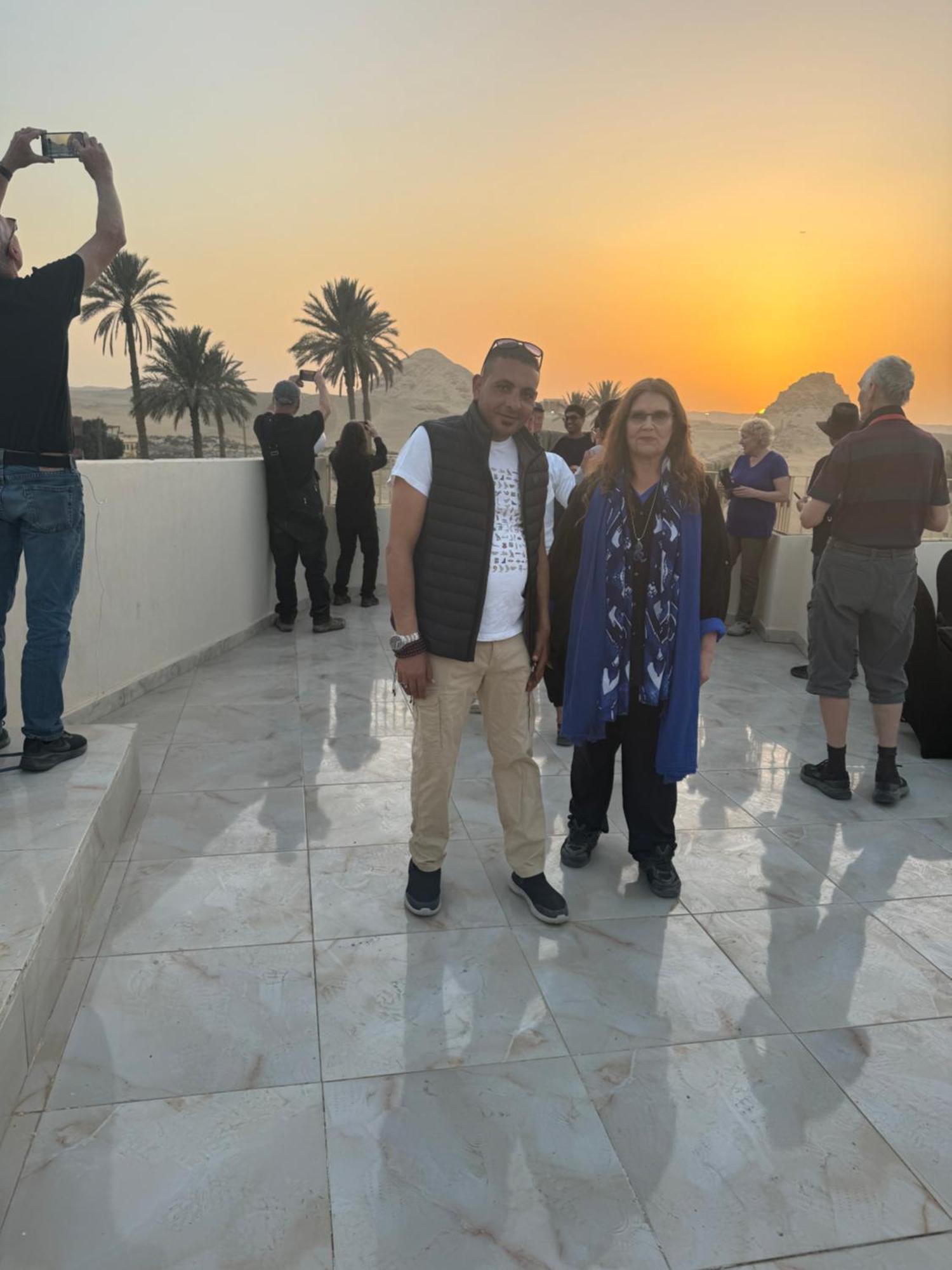 El Hawamdeya Sunset Guesthouse Abusir מראה חיצוני תמונה