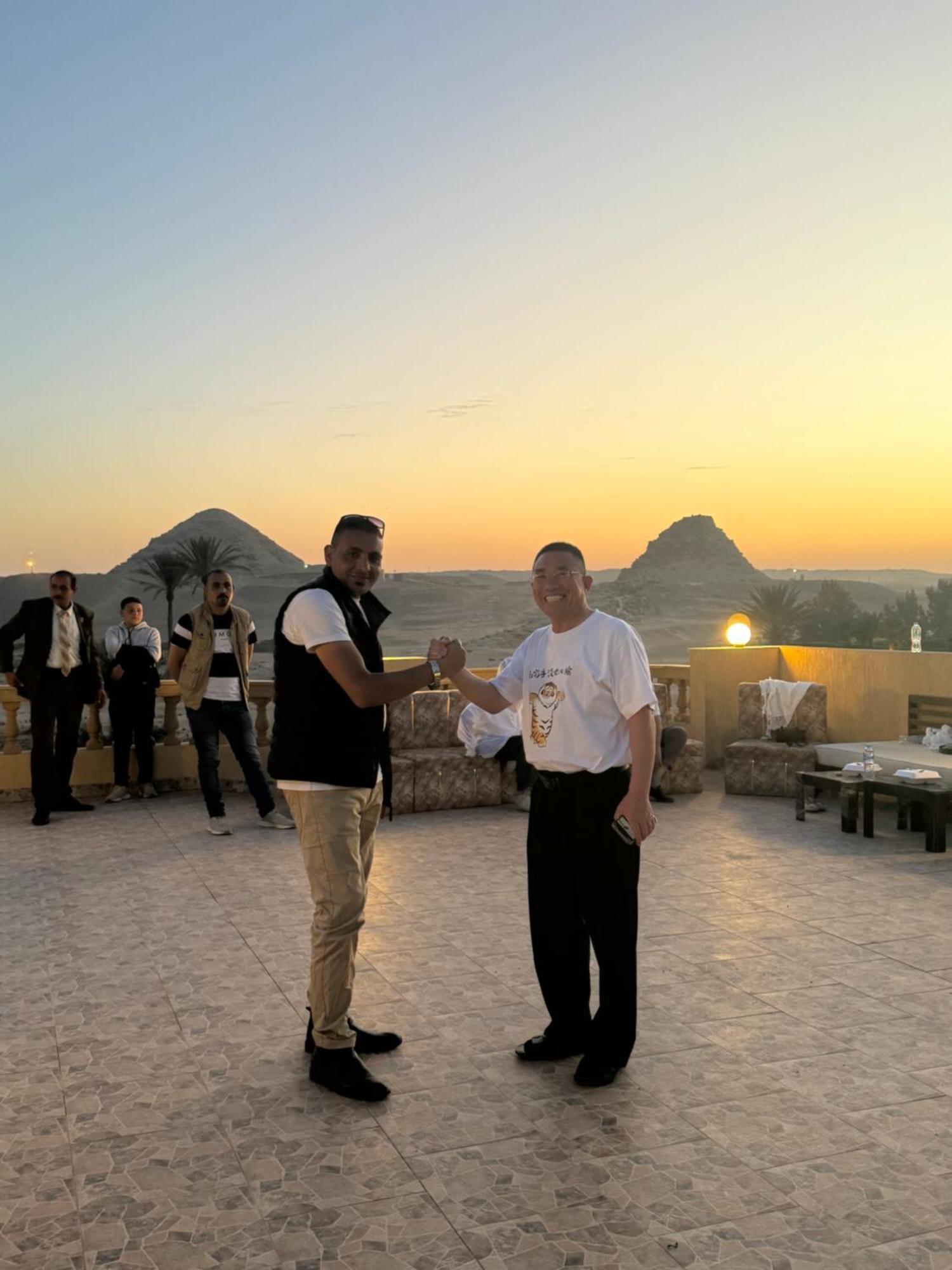 El Hawamdeya Sunset Guesthouse Abusir מראה חיצוני תמונה